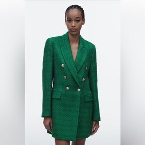Zara blazer jacket dress